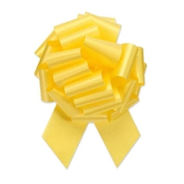 Berwick Offray Berwick Offray 20751 4 in. Pull Bow Ribbon - Yellow 20751